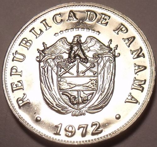 Rare Proof Panama 1972 5 Centesimos~13,322 Minted~Proofs R Best Coins~Free Ship