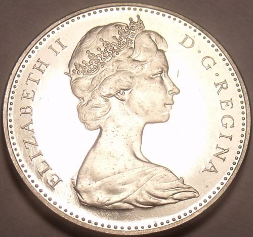 Proof Canada 1966 Beaver Nickel~Proof Coins Are The Mints Best Work~Free Ship