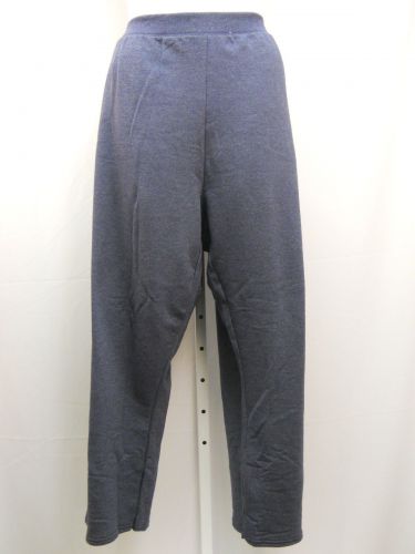 JMS Women’s Track Yoga Soft Sweat Pant Size 5XP Navy Grey Fusion Soft Inseam 30"