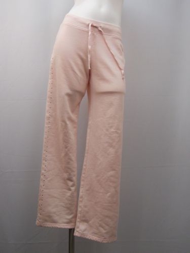 New York Co. Jeweled Pink Soft Active Wear Yoga Track Sweat Pants Size XS