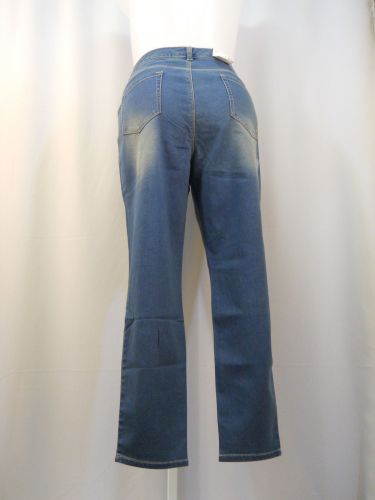 Style &Co Blue Stonewashed Curvy Skinny Leg Denim Jeans Size 18S