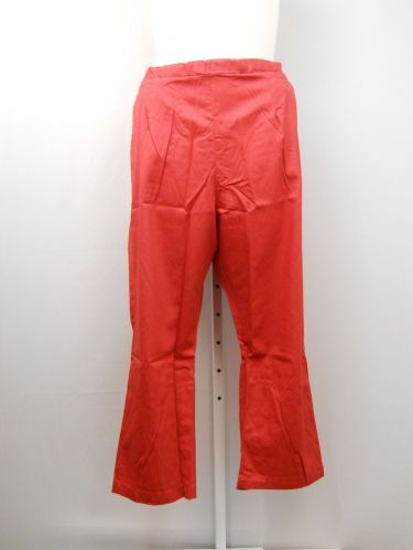 PETITES SIZE 20P Womens Casual Pants AMERICAN SWEETHEART Solid Red Inseam 27