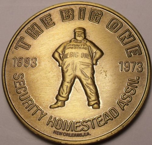 Gem Unc Security Homestead Assn. 80th Anniversary Medallion~THE BIG ONE~Fr/Ship