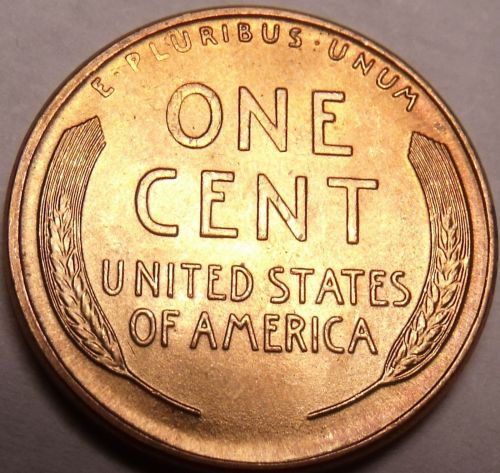 United States 1945-D Unc Lincoln Wheat Cent~Free Shipping