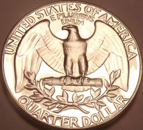 1987-S CAMEO PROOF WASHINGTON QUARTER~FREE SHIPPING~