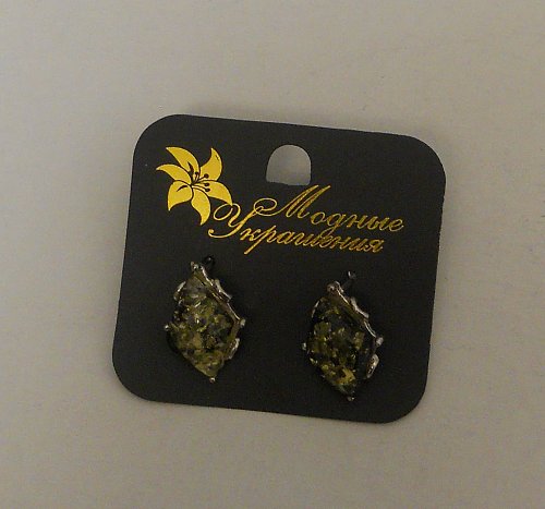 Women Fashion Huggie Earrings Silver Tones MOGHBLE Leverback Fastener