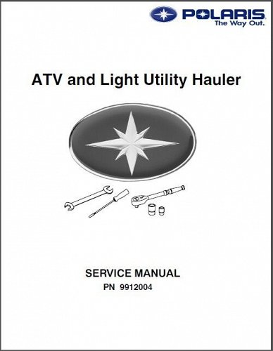 1985-1995 Polaris ATV Service Repair Manual CD Trail Boss Scrambler 250 300 350 400