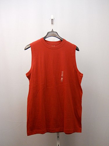 Mens Muscle Tee Shirt SIZE L ROUNDTREE & YORKE SPORT 100% Cotton Solid Red