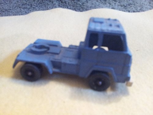 Vintage Tootsie Toy BLUE Truck CAB - 3" - Metal Made in USA #1268! - Vintage Classic!