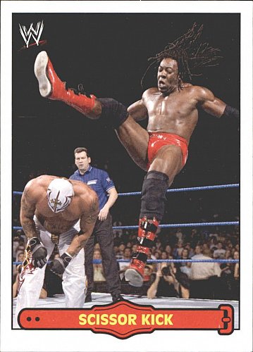 Scissor Kick #18 - WWE 2012 Topps Ringside Wrestling Trading Card