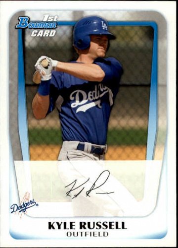 Kyle Russell #BP105 - Dodgers 2011 Bowman Baseball Trading Card