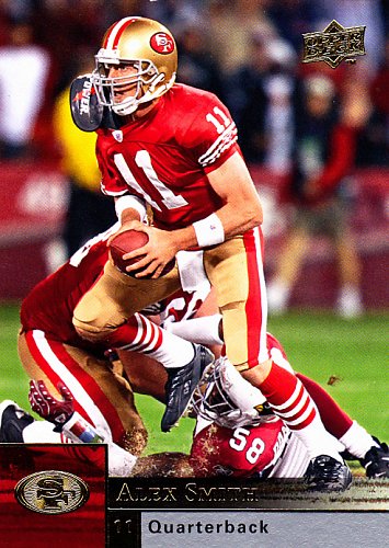 Alex Smith #166 - 49ers 2009 UpperDeck Football Trading Card