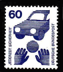 German MNH Scott #1081 Catalog Value $1.00