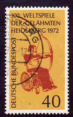 German Used Scott #1092 Catalog Value $.30