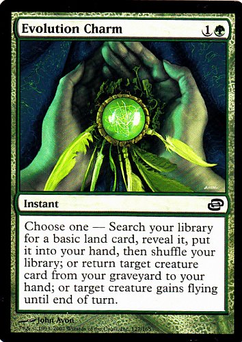 Evolution Charm - Green - Instant - Magic the Gathering Trading Card