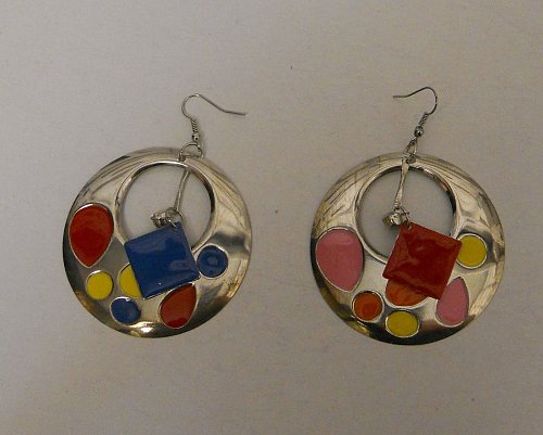 Women Fashion Drop Dangle Earrings Multi Color Rhinestones FASHION JEWELRY Hook