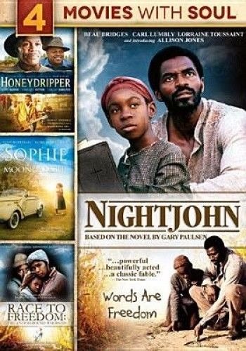 4movie DVD Honey Dripper,NightJohn,Patricia RICHARDSON Lynn WHITFIELD Dan GLOVER