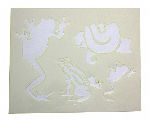 Jungle Animal Stencils- 2 Pc Set- 8 x 10 -14 mil Mylar Painting/Crafts