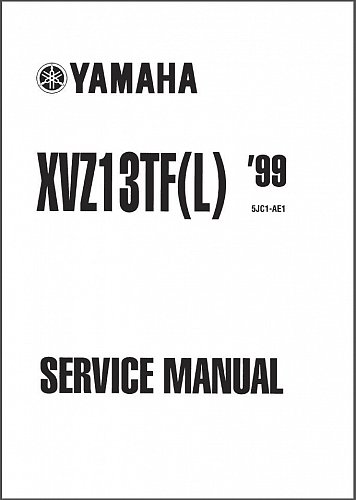 1999-2010 Yamaha Royal Star Venture 1300 ( XVZ13TF ) Service Manual on a CD