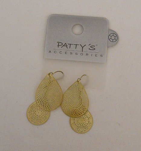 Womens Earrings Yellow Teardrops Fashion Drop Dangle PATTYS Hook