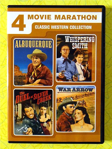 4movie DVD War Arrow,Duel Silver Creek,Maureen OHARA Faith DOMERGUE Susan CABOT