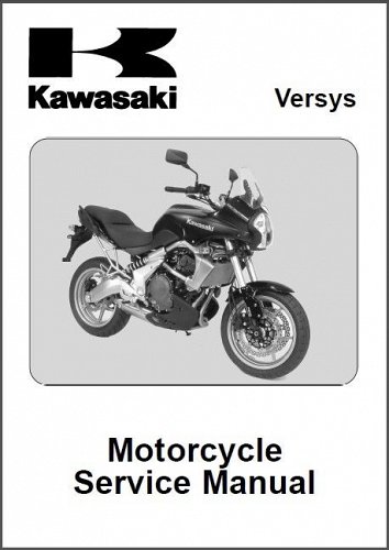 2007-2008-2009 Kawasaki Versys Service Repair Manual CD -- KLE650 650