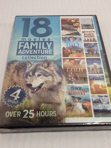 18movie DVD Pony Express Rider,LOST,Devils Hill,Rugged Gold,JOURNEY,Brave Alaska