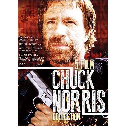 5Movie color DVD Chuck NORRIS,LOLA,Charles BRONSON Jennifer TUNG Robert URICH