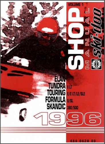 1996 Ski-Doo Elan Tundra Touring Formula Scandic Service Manual on a CD