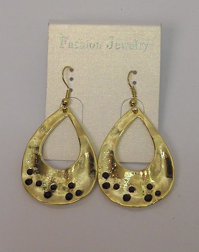 Women Earrings Fashion Drop Dangle Gold Teardrops Hook Fasteners FASHION JEWELRY