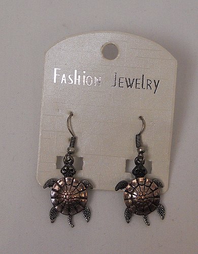 Women Fashion Drop Dangle Earrings Moveable Turtles FASHION JEWELRY Hook