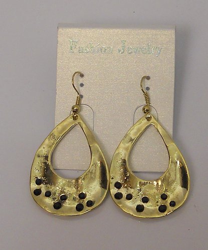 Women Earrings Fashion Drop Dangle Gold Teardrops Hook Fasteners FASHION JEWELRY