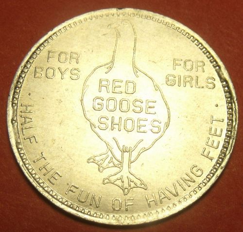 Red Goose Shoes Premium Money $1.00 Off Vintage 28.5mm Medallion~Free Shipping