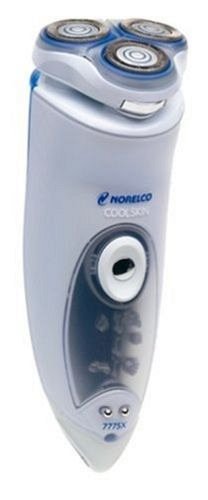 no power no extras= Norelco Philips Cool Skin Electric Rechargeable Shaver 7775X