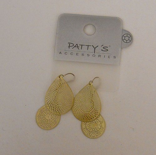 Womens Earrings Yellow Teardrops Fashion Drop Dangle PATTYS Hook