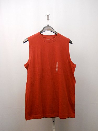 Mens Muscle Tee Shirt SIZE L ROUNDTREE & YORKE SPORT 100% Cotton Solid Red