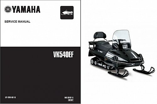 2001-2005 Yamaha VK540 Snowmobile Service Repair Manual CD -- VK 540 Viking