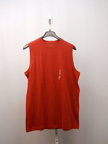 Mens Muscle Tee Shirt SIZE L ROUNDTREE & YORKE SPORT 100% Cotton Solid Red