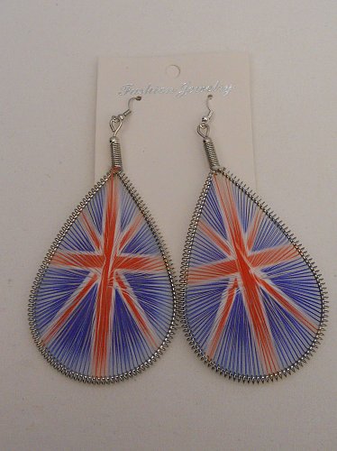 Unisex Earrings Dream Catchers British Flag Fashion Drop Dangle FASHION JEWELRY