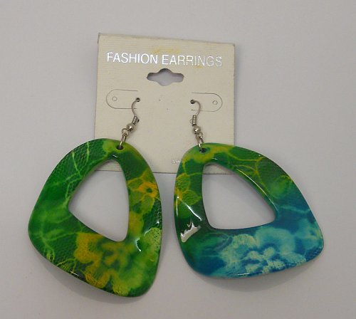 Women Earrings Multi Colored Hook Fasteners FASHION EARRINGS Drop Dangle Fashion