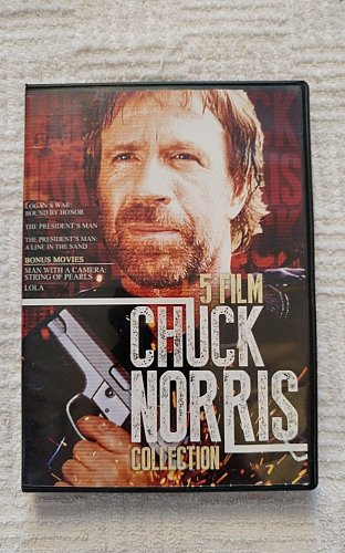 5Movie color DVD Chuck NORRIS,LOLA,Charles BRONSON Jennifer TUNG Robert URICH