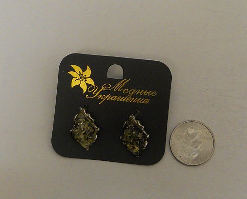 Women Fashion Huggie Earrings Silver Tones MOGHBLE Leverback Fastener