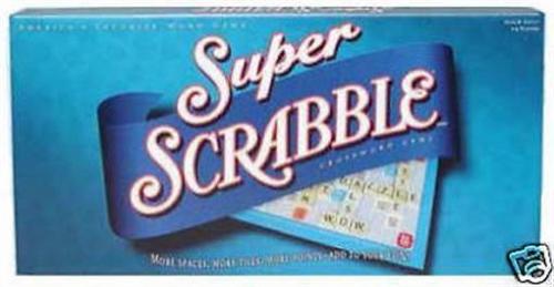 Super Scrabble: Famiglia Parola Scramble Gioco da Tavolo Piastrelle