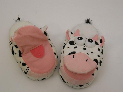 Children Slippers SIZE M Boys Girls Adults Kids Children SPOTTED COW Slippers