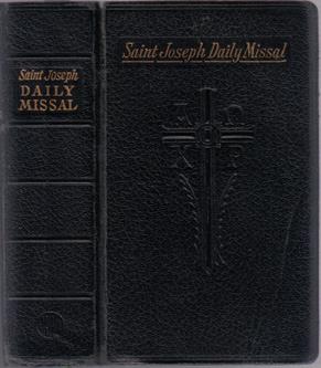 SAINT JOSEPH DAILY MISSAL :: 1961 :: FREE Shipping