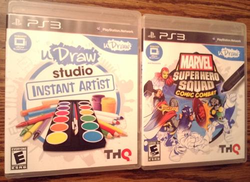 Lot of 2: PS3 uDraw games :: FREE Shipping