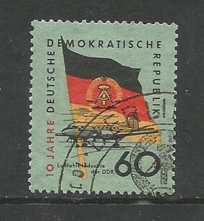 German DDR Used Scott #463 Catalog Value $.25