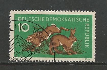 German DDR Used Scott #472 Catalog Value $.25
