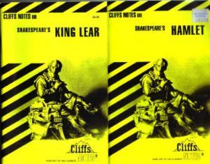 Lot of 7: CLIFFS NOTES on works of SHAKESPEARE :: FREE Shipping