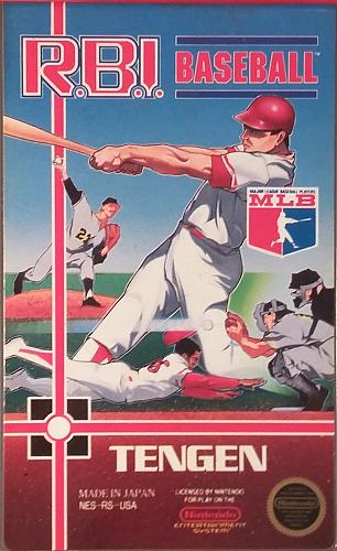 R.B.I. Baseball: Tengen (Nintendo NES, 1988) AUTHENTIC Video Game